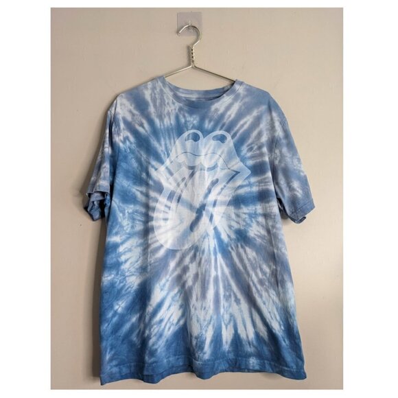 Unofficial Rolling Stones tie dye tee - Picture 1 of 3